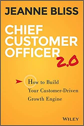 Chief Customer Officer Book by Jeanne Bliss