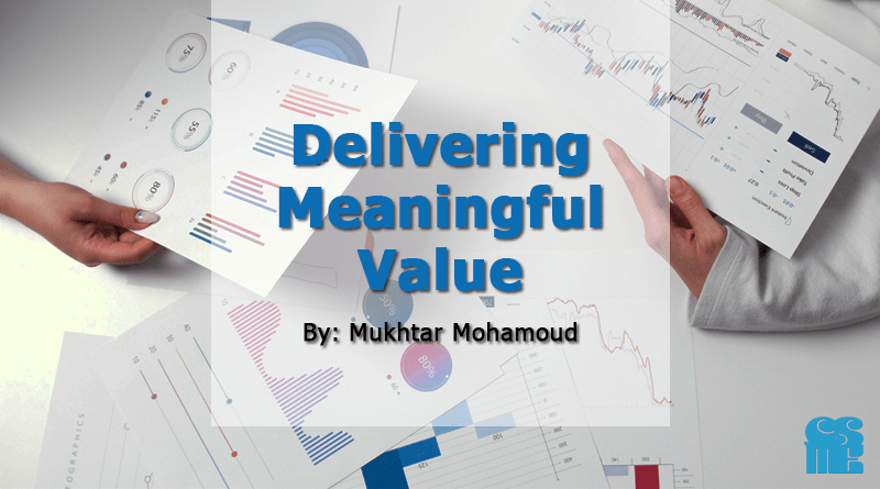 Delivering Meaningful Value
