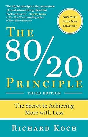 80-20 Principle-Richard Koch